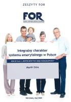 Integralny charakter systemu emerytalnego w Polsce