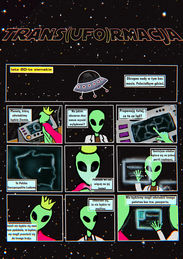 Wyróżnienie - Trans(ufo)rmacja aut. Paulina Michałowicz