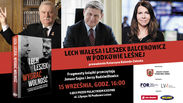 Lech Wałęsa, Leszek Balcerowicz i Katarzyna Kolenda-Zaleska w Podkowie Leśnej | Spotkanie autorskie 15 września 2019 r.