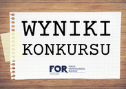 Wyniki konkursu FOR: Dlaczego przemiany rozpoczęte w Polsce w 1989 roku są dla Ciebie ważne?
