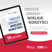 Nawet drobne reformy, ale wprowadzone łącznie, wydatnie ułatwią życie – Patryk Wachowiec, Mateusz Benedyk, Rzeczpospolita Nawet drobne reformy, ale wprowadzone łącznie, wydatnie ułatwią życie – Patryk Wachowiec, Mateusz Benedyk, Rzeczpospolita